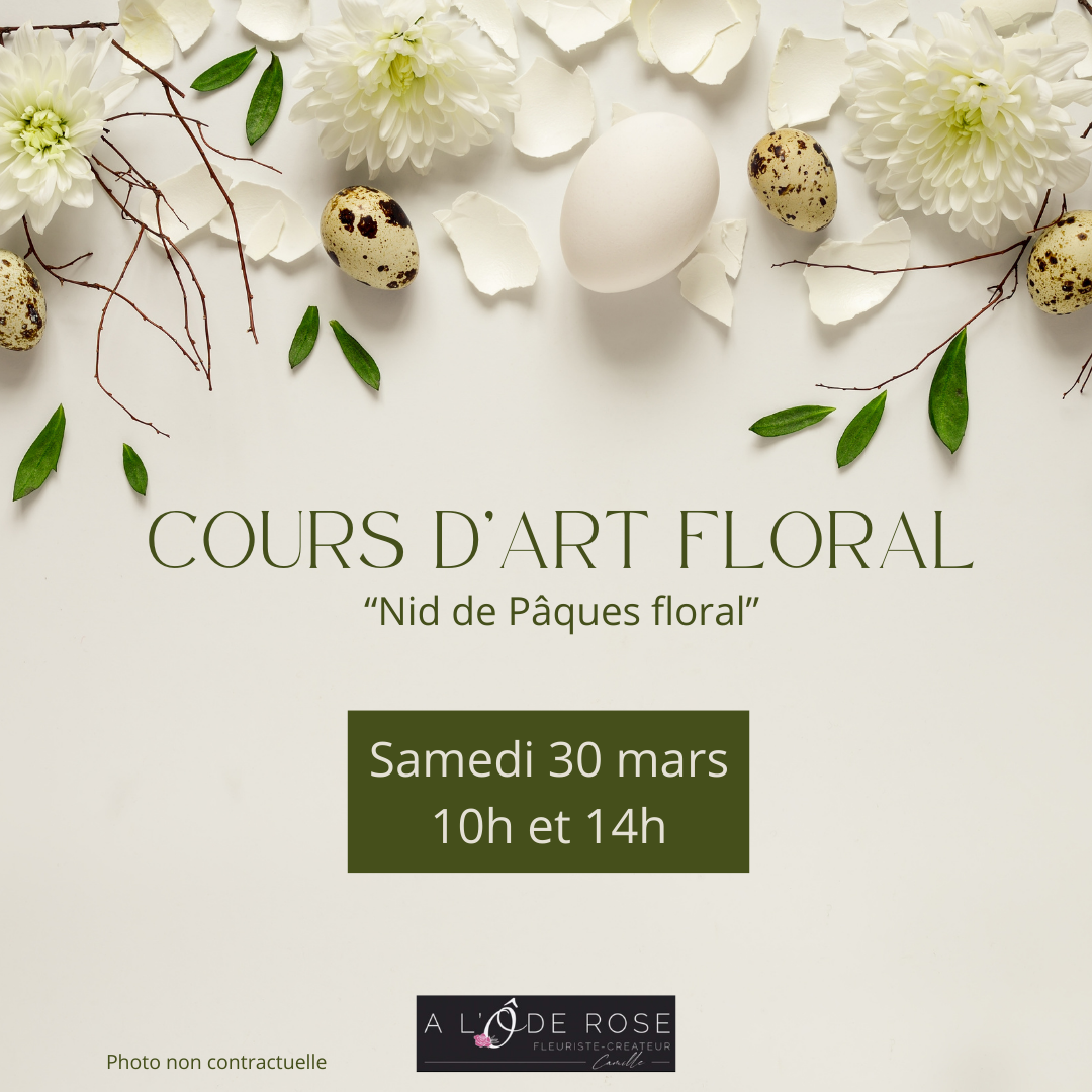 Cours floral (Publication Facebook (carré)) - 1